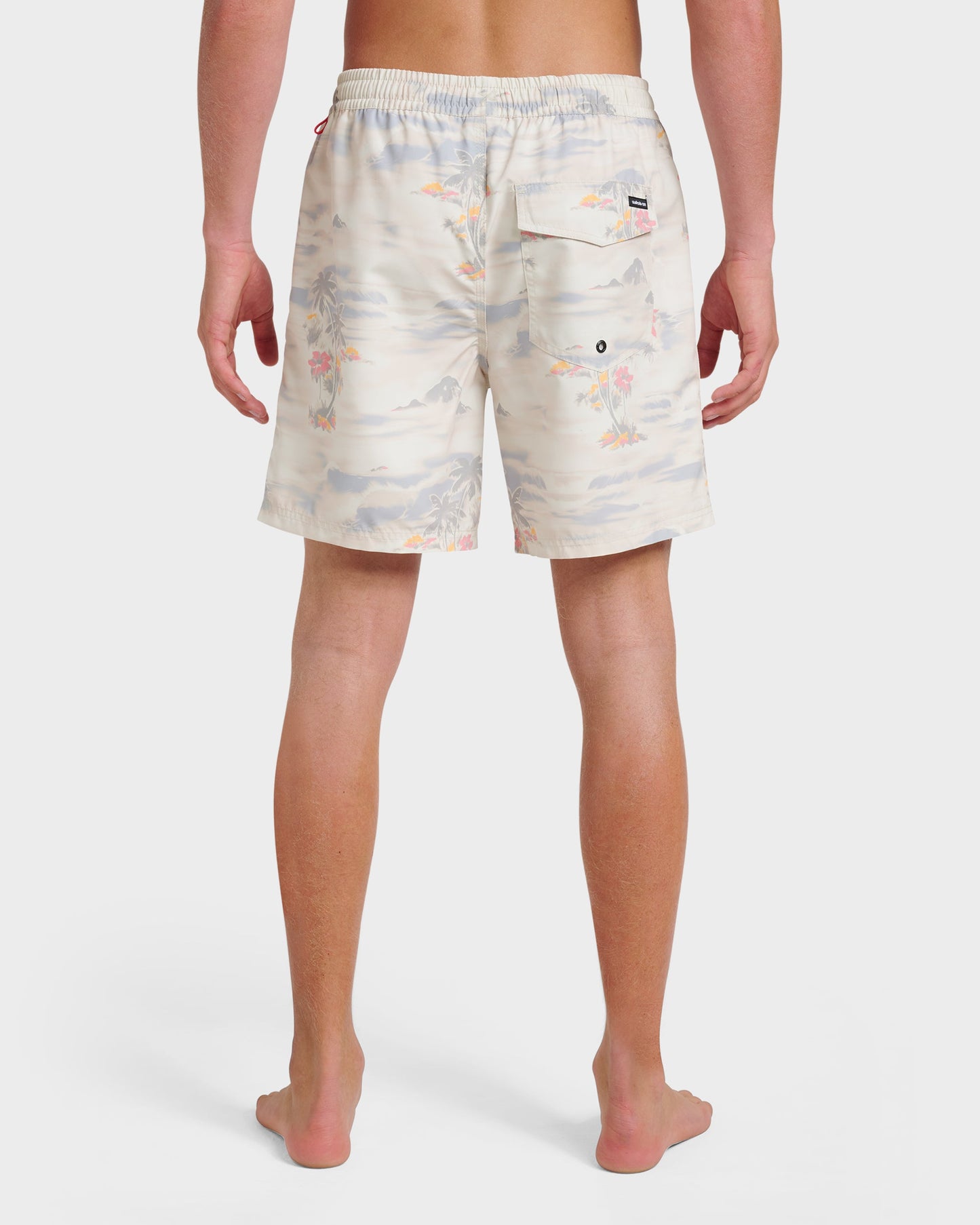 Quick Silver Everyday Tropical Surf 17" Swim Trunks - Moonstruck