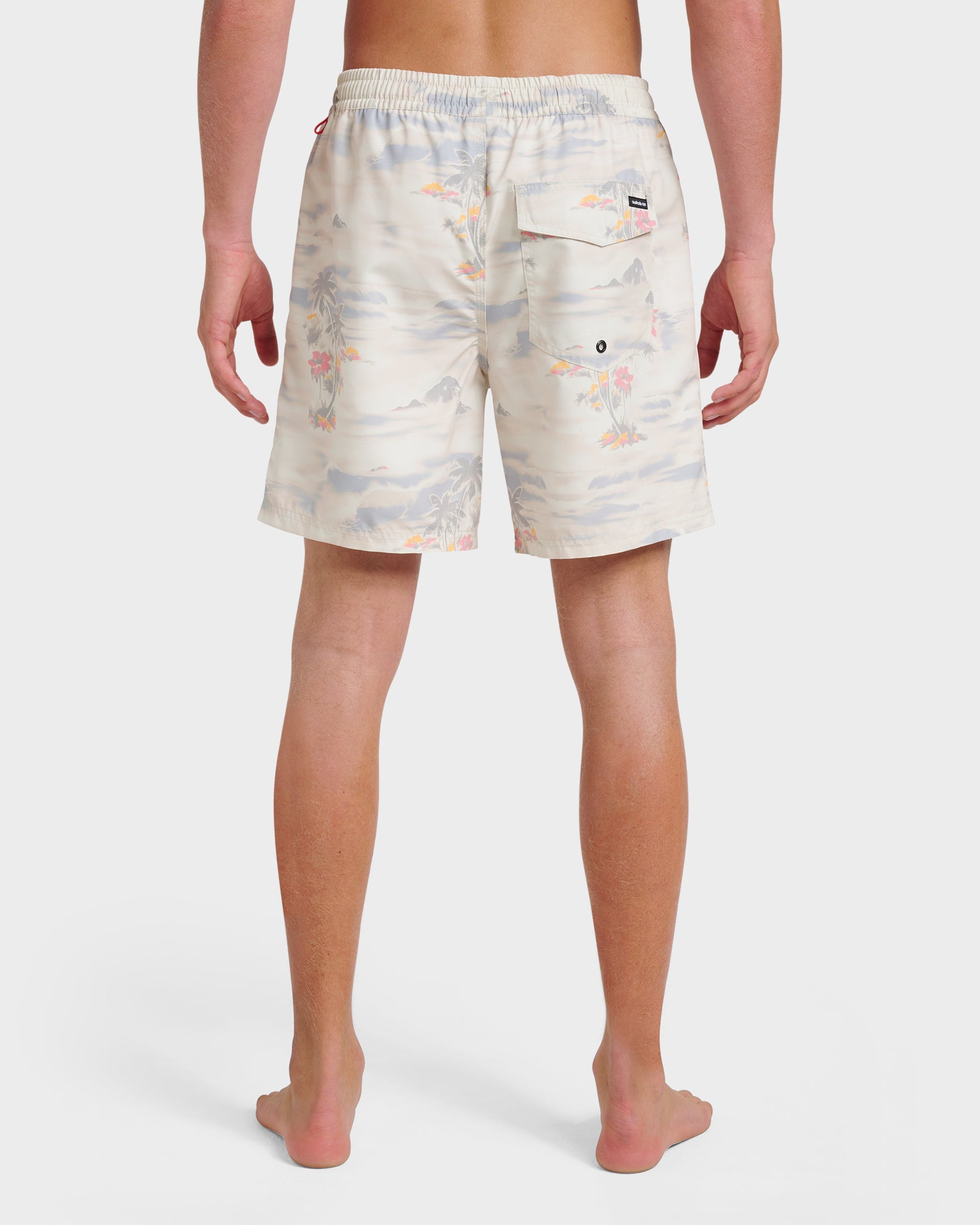 Quick Silver Everyday Tropical Surf 17" Swim Trunks - Moonstruck