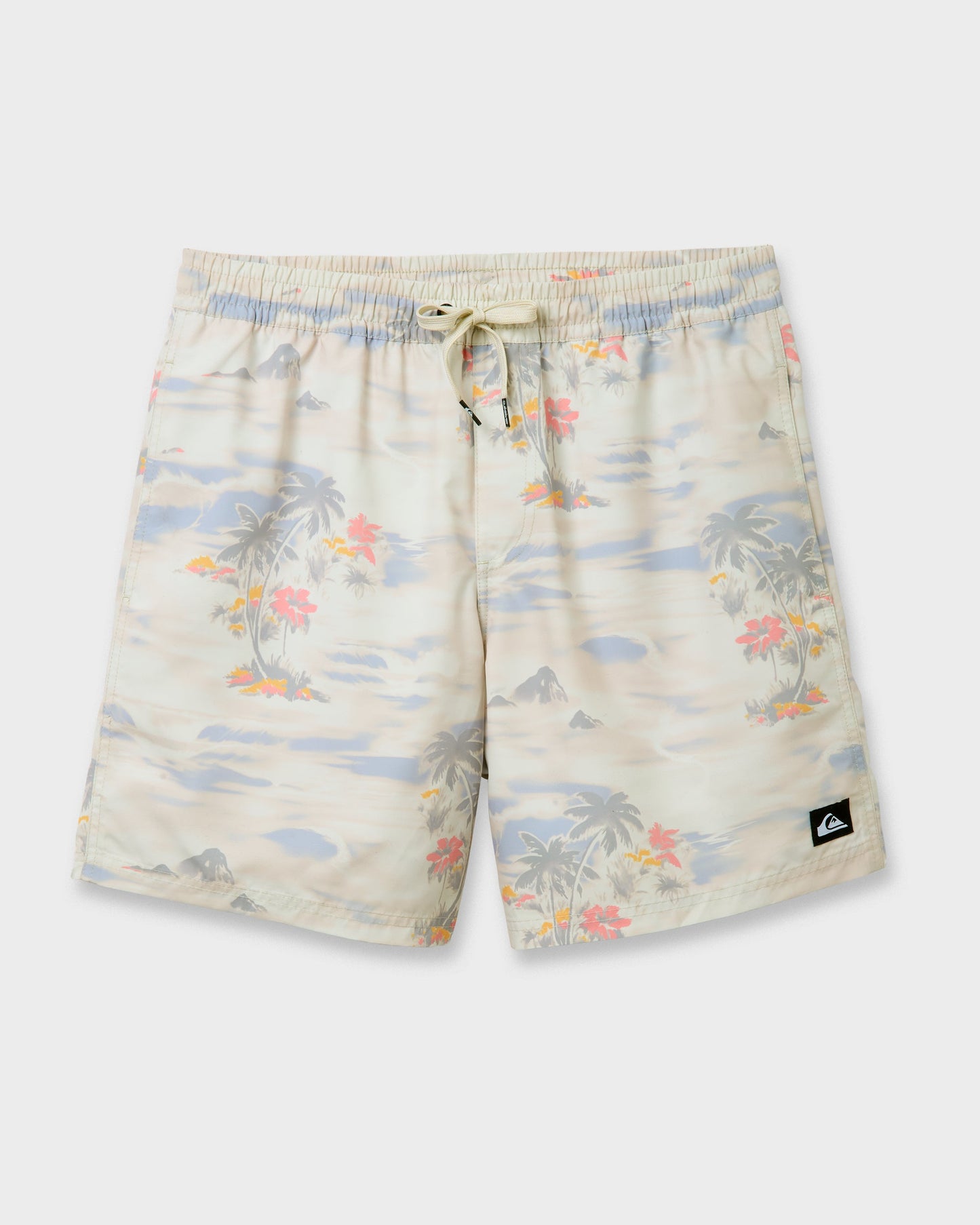 Quick Silver Everyday Tropical Surf 17" Swim Trunks - Moonstruck