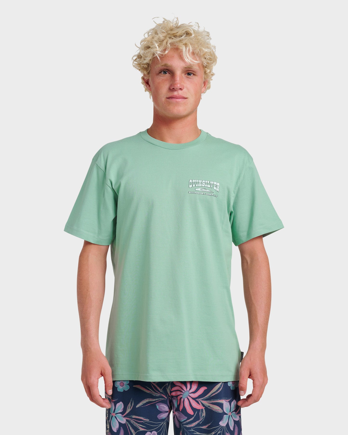 Quick Silver Wild West Classic T-shirt - Granite Green