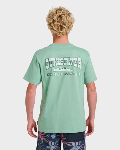 Quick Silver Wild West Classic T-shirt - Granite Green