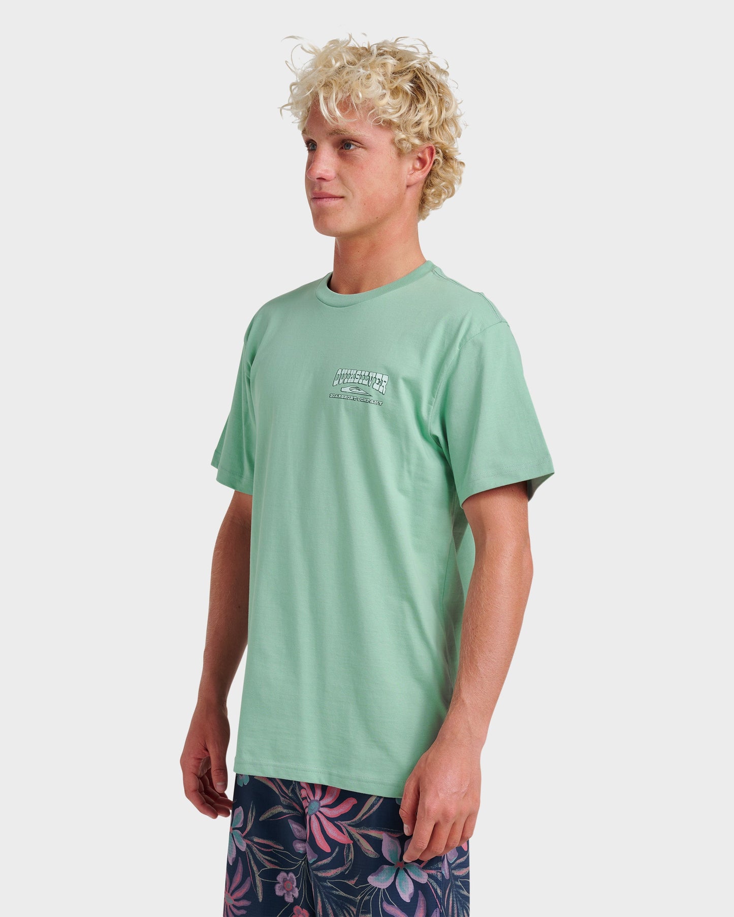 Quick Silver Wild West Classic T-shirt - Granite Green