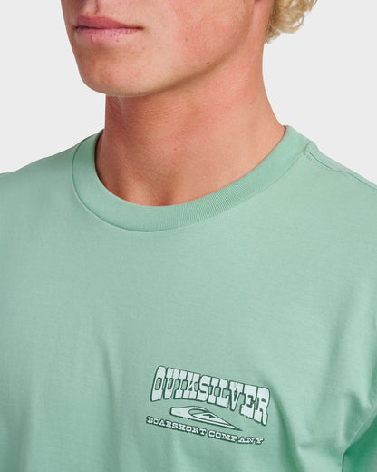 Quick Silver Wild West Classic T-shirt - Granite Green