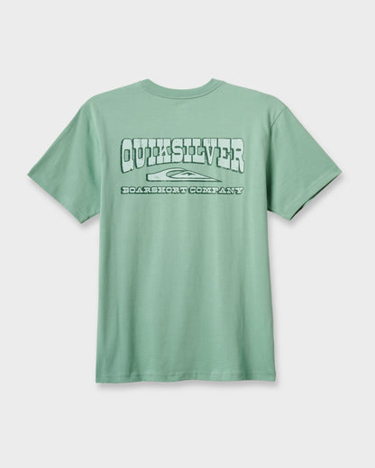Quick Silver Wild West Classic T-shirt - Granite Green