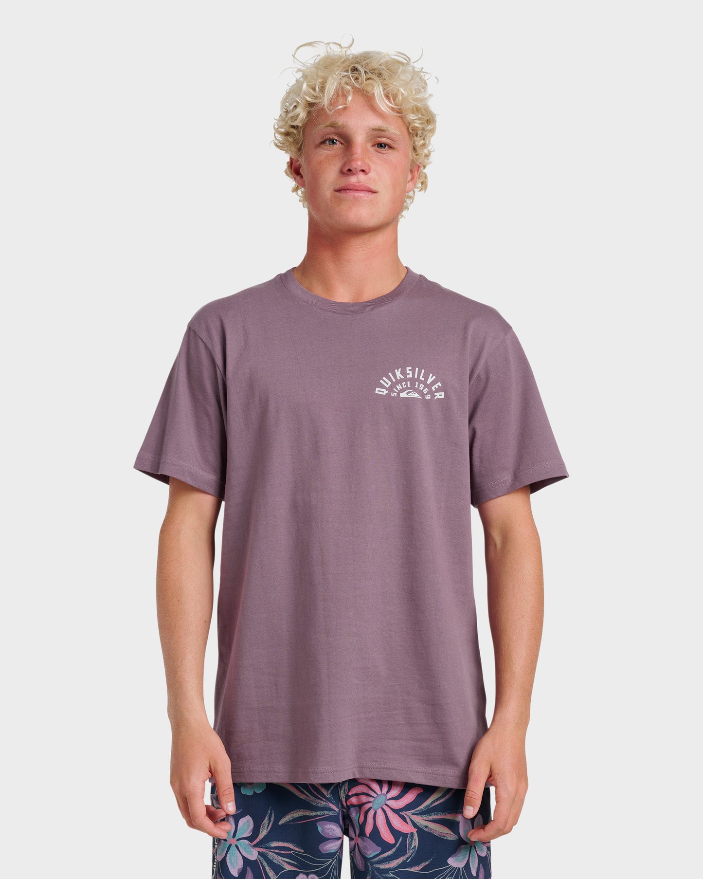 Quick Silver Sunrise Arch Classic T-shirt - Vintage Violet