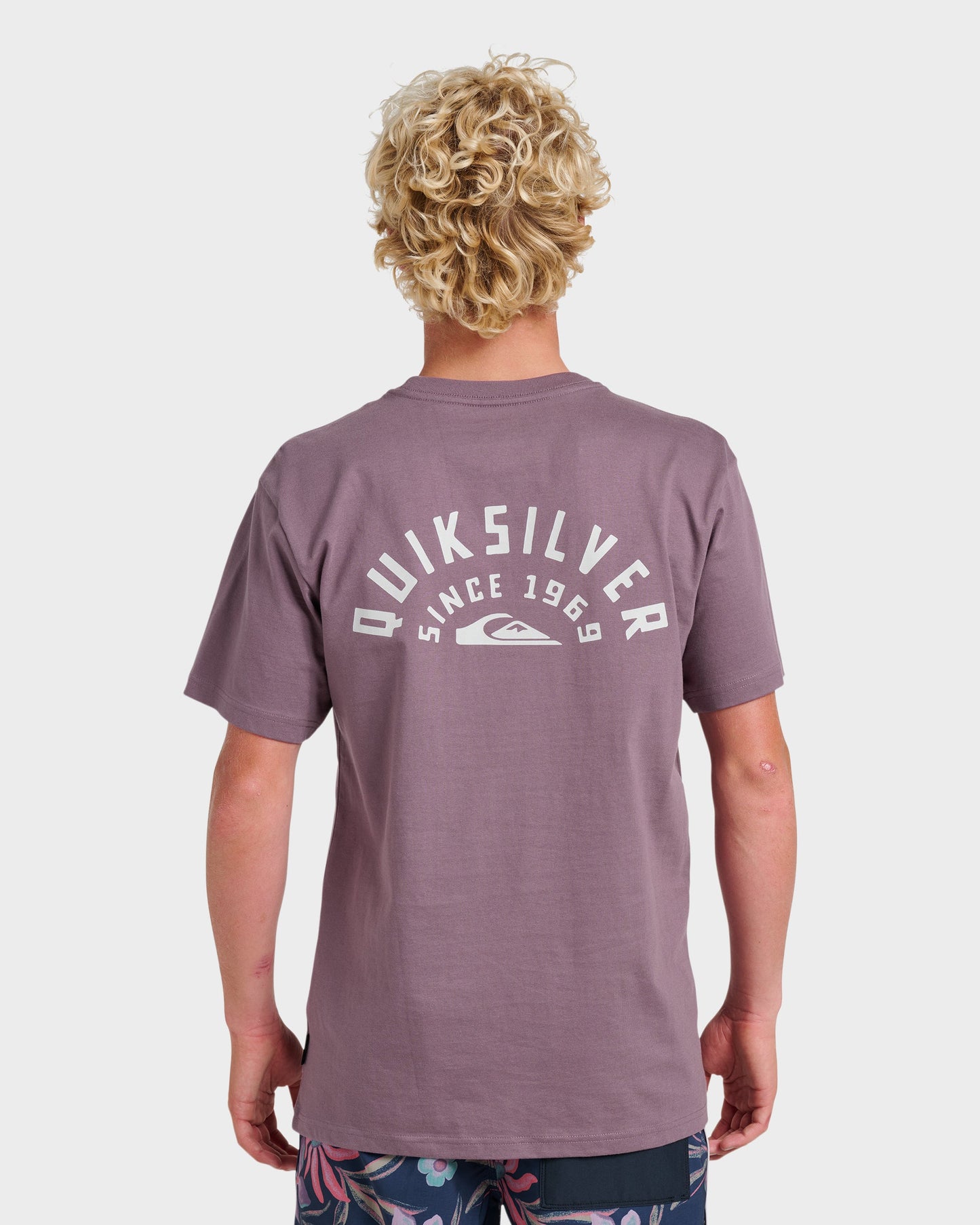 Quick Silver Sunrise Arch Classic T-shirt - Vintage Violet