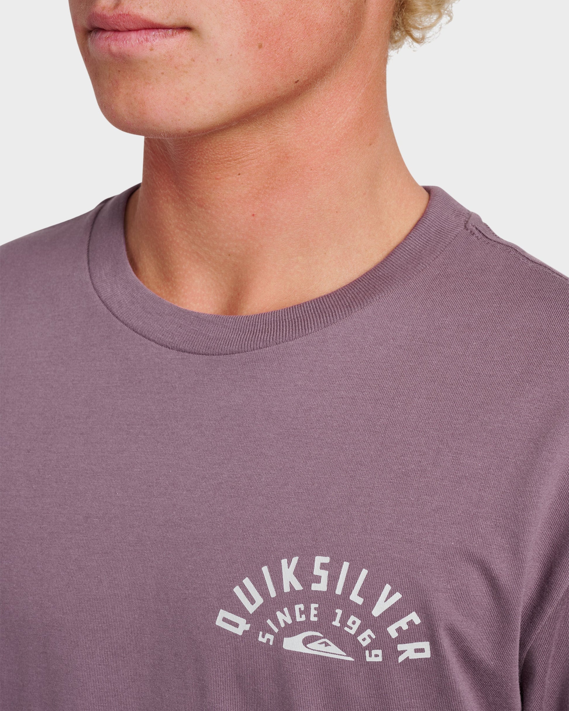 Quick Silver Sunrise Arch Classic T-shirt - Vintage Violet