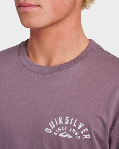 Quick Silver Sunrise Arch Classic T-shirt - Vintage Violet