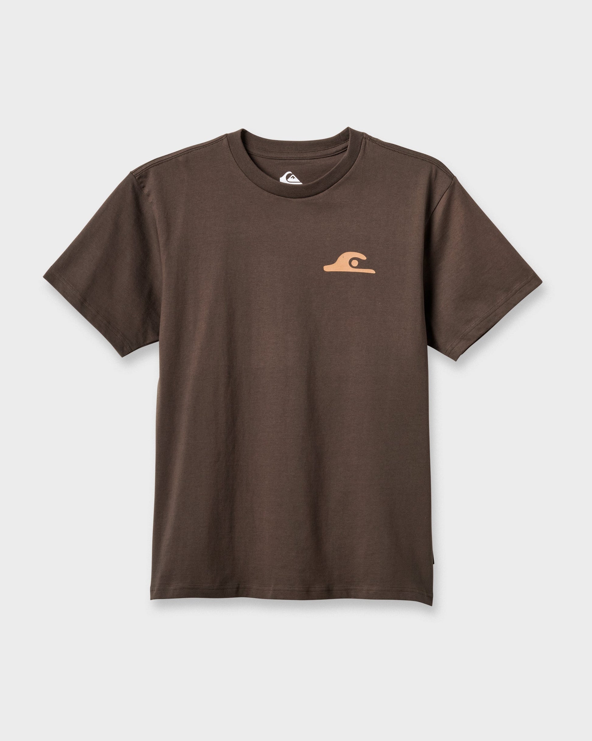 Quick Silver Primitive Scripture Classic T-shirt - Chocolate Brown