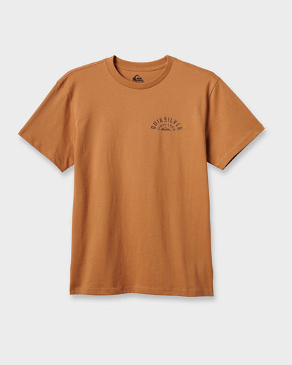Quick Silver Sunrise Arch Classic T-shirt - Almond