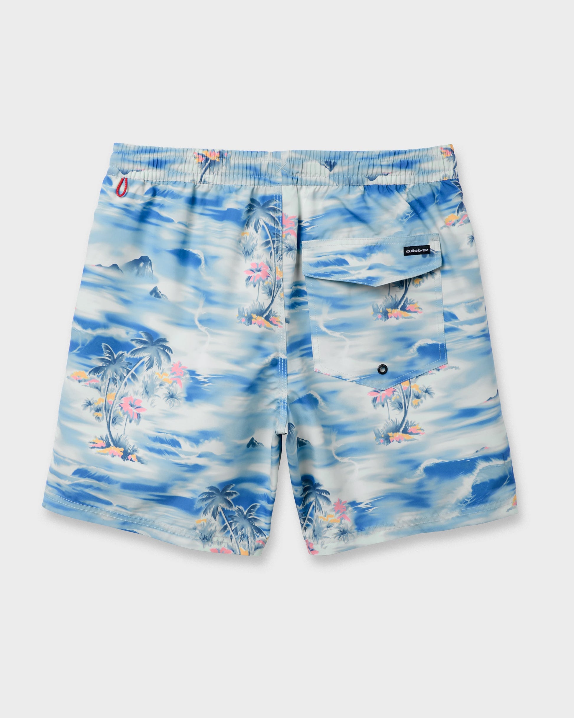 Quick Silver Everyday Tropical Surf 17" Swim Trunks - Total Eclipse