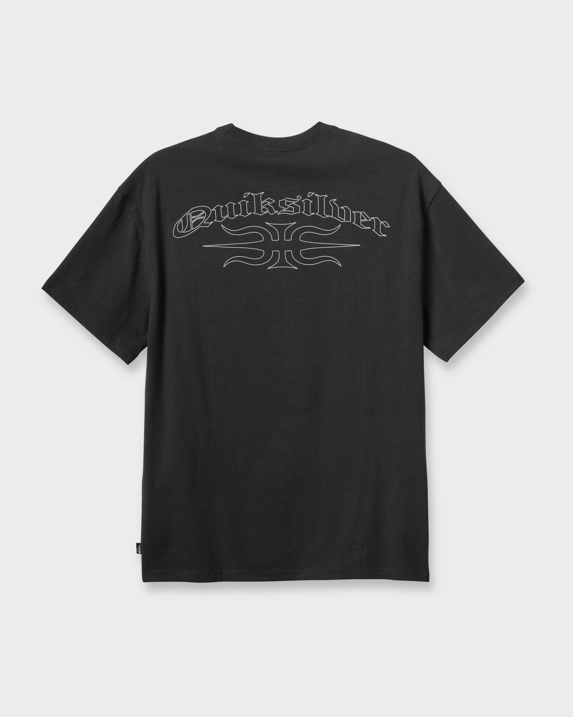 Quick Silver Stretch Tribal Mercury T-Shirt - Black