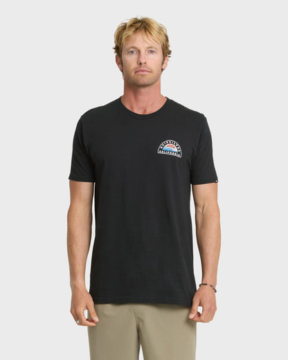 Quick Silver Ca Peelers T-Shirt - Black