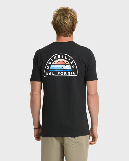Quick Silver Ca Peelers T-Shirt - Black