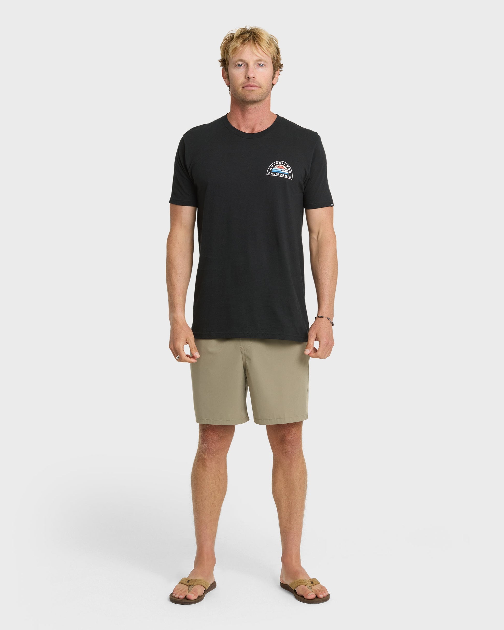 Quick Silver Ca Peelers T-Shirt - Black