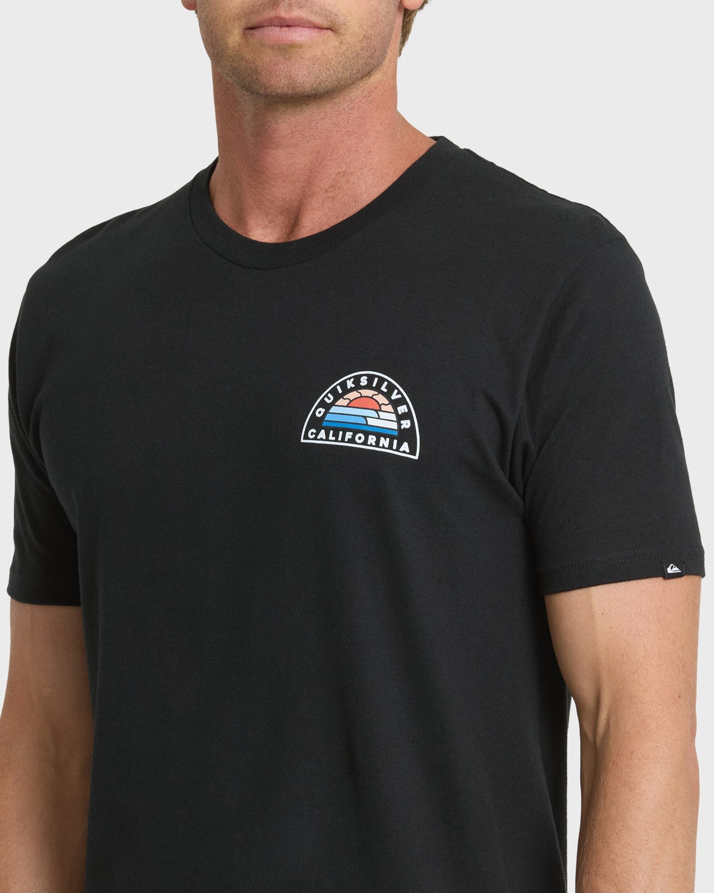 Quick Silver Ca Peelers T-Shirt - Black