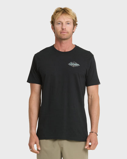 Quick Silver Cali Gold T-Shirt - Black