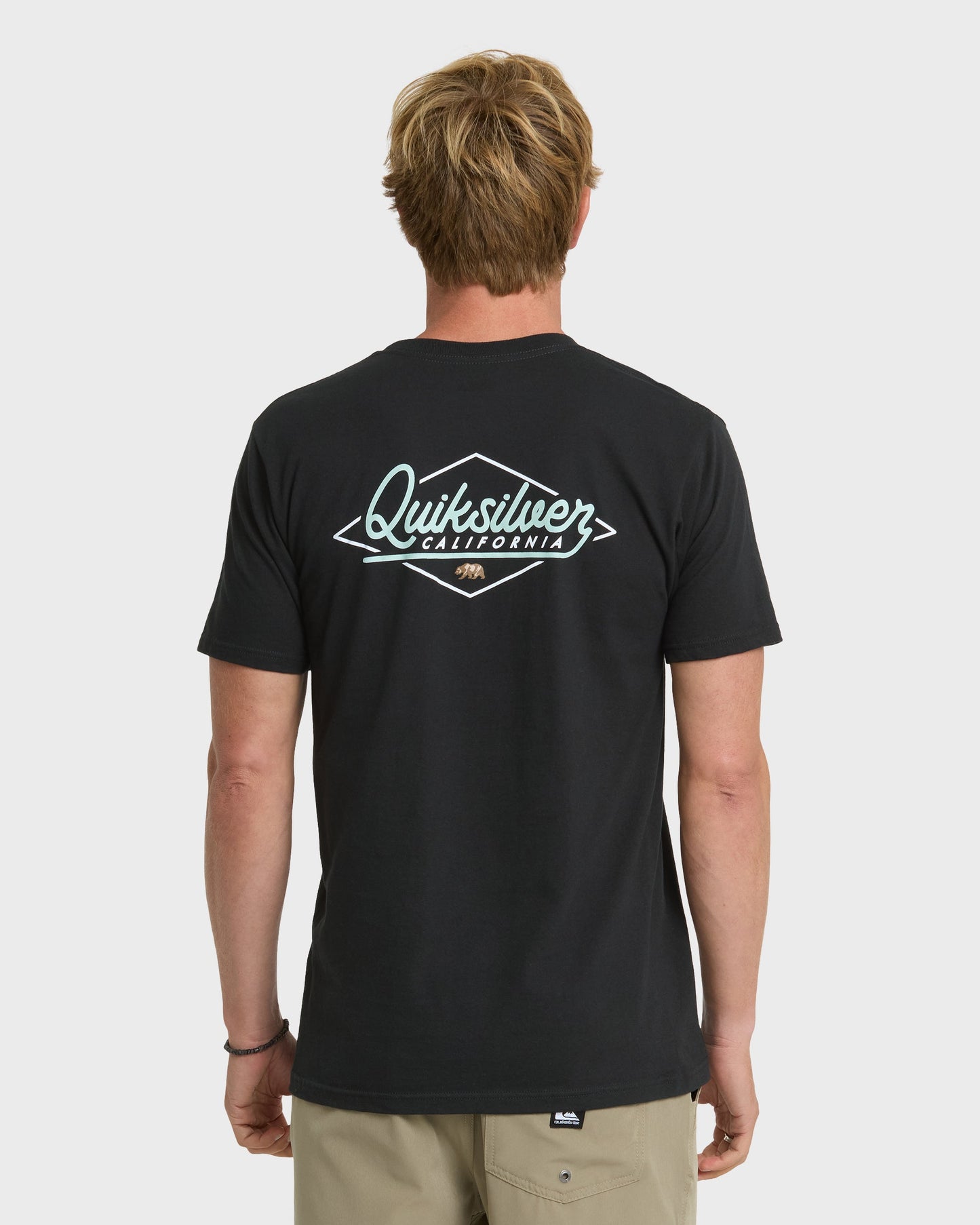 Quick Silver Cali Gold T-Shirt - Black