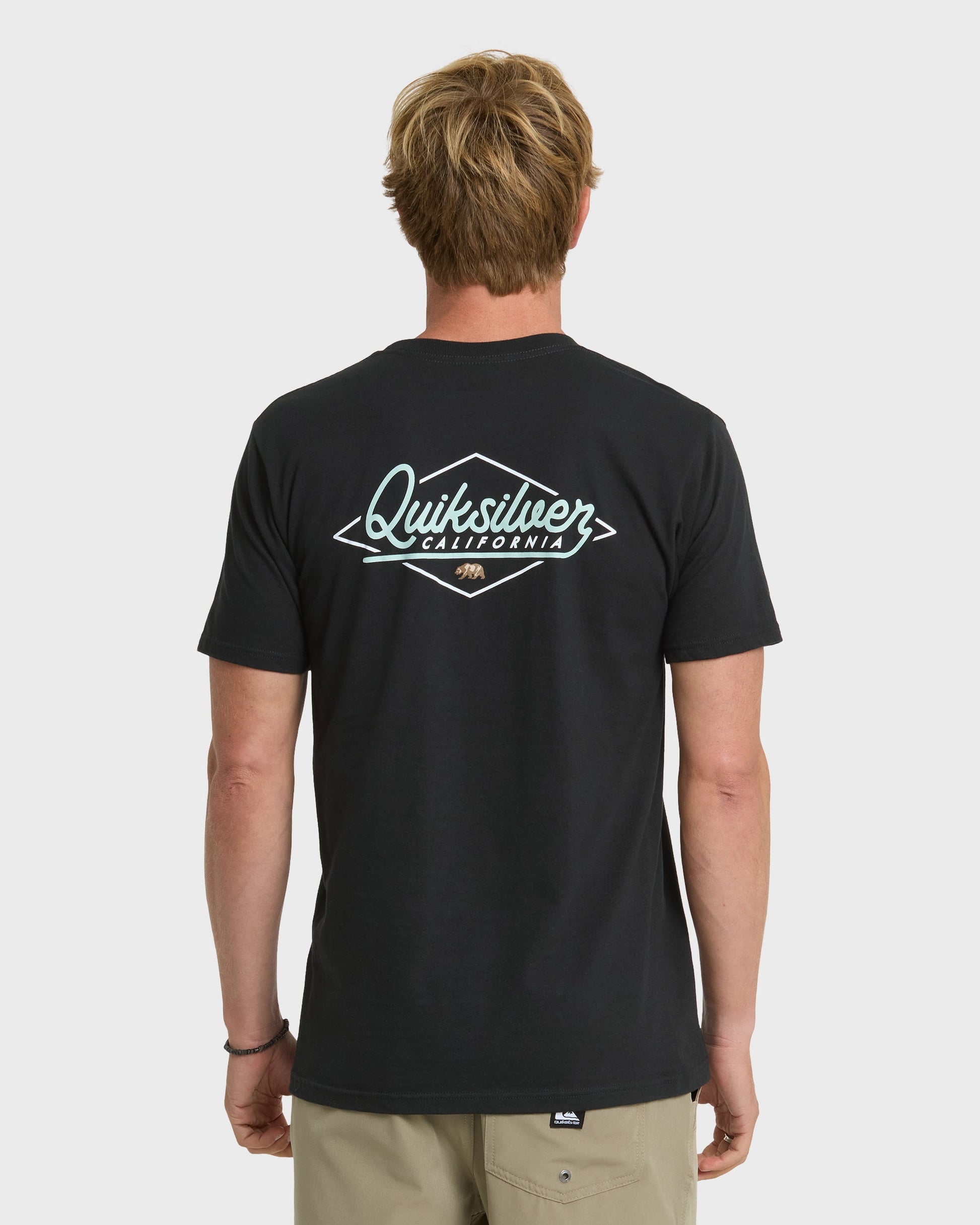 Quick Silver Cali Gold T-Shirt - Black