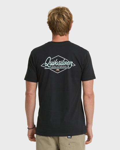 Quick Silver Cali Gold T-Shirt - Black