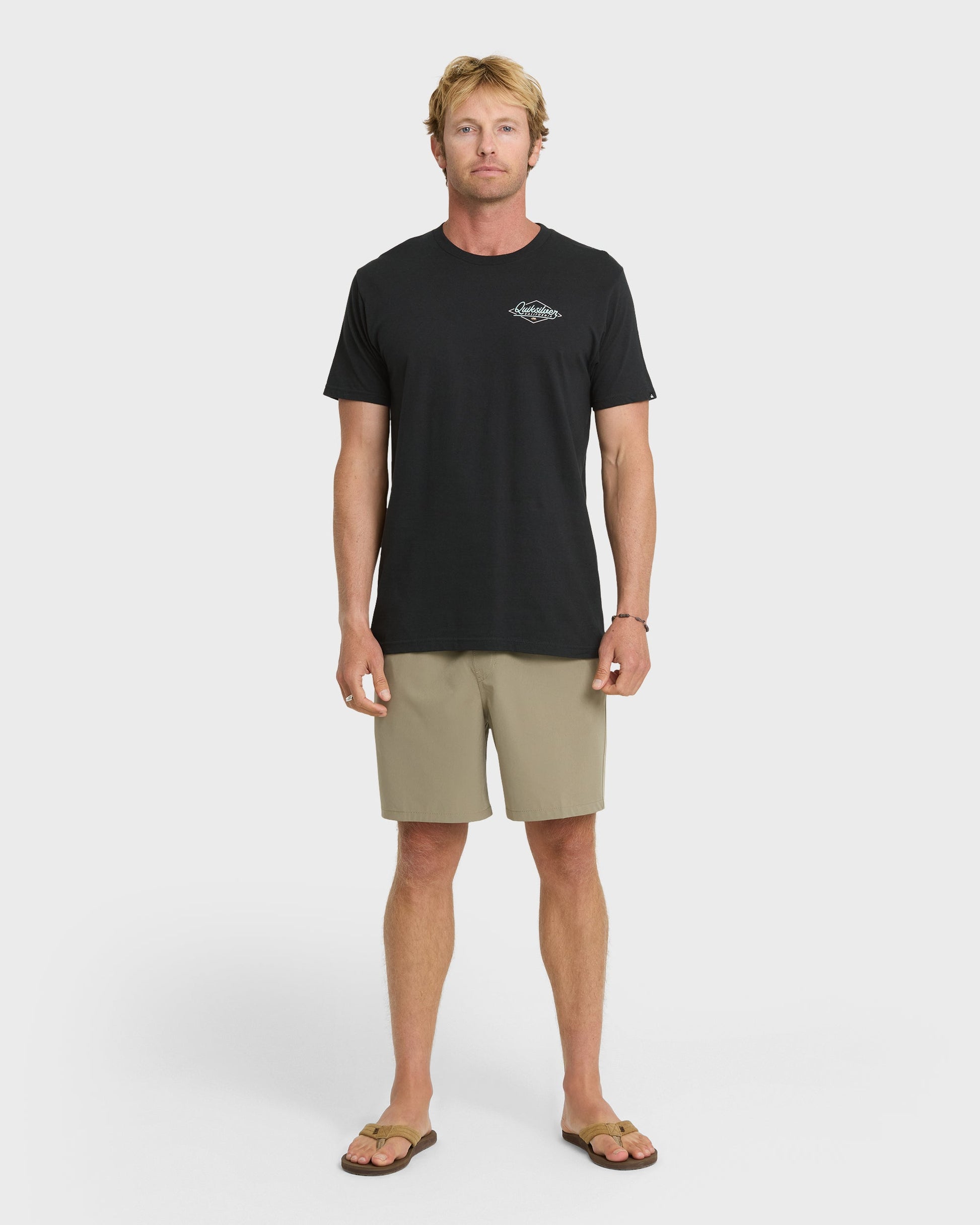 Quick Silver Cali Gold T-Shirt - Black