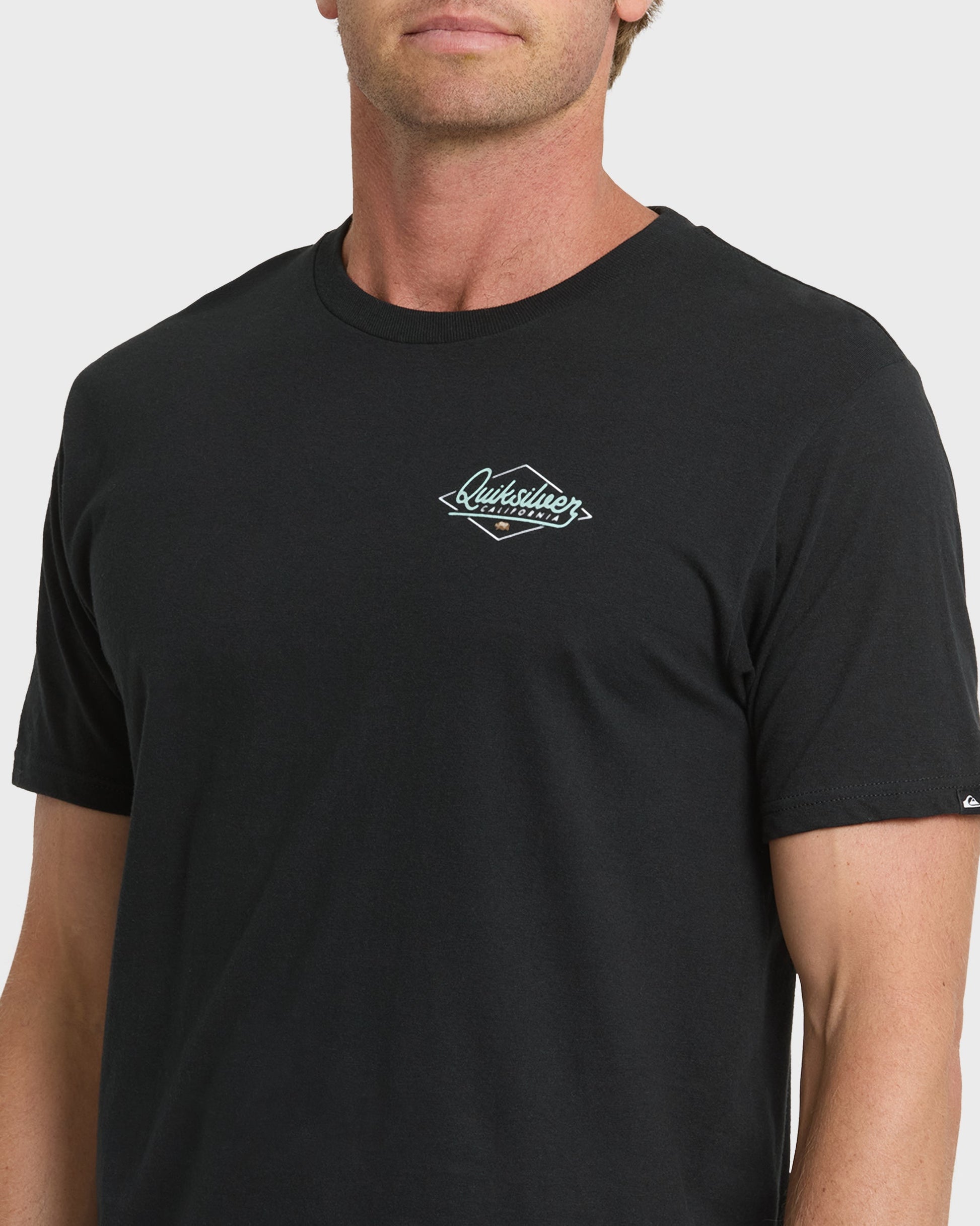 Quick Silver Cali Gold T-Shirt - Black