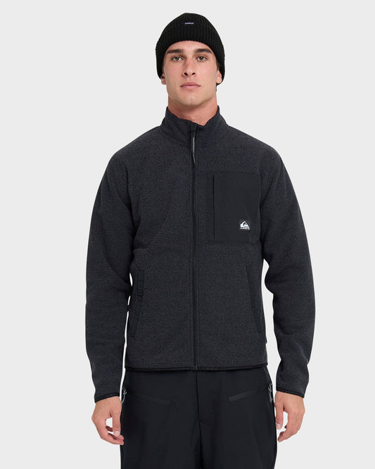 Quick Silver Aker Full Zip Technical Fleece - Black