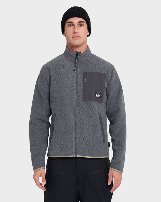 Quick Silver Aker Full Zip Technical Fleece - Quarry