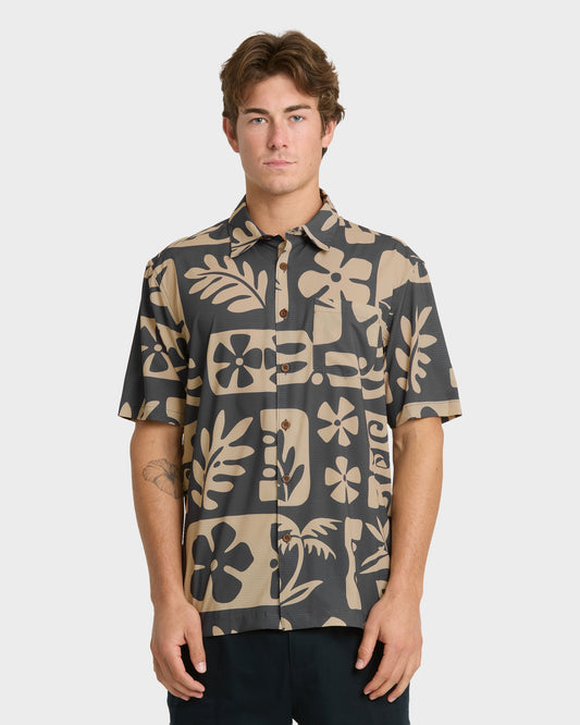 Quick Silver Waterman Dunes Shirt - Phantom