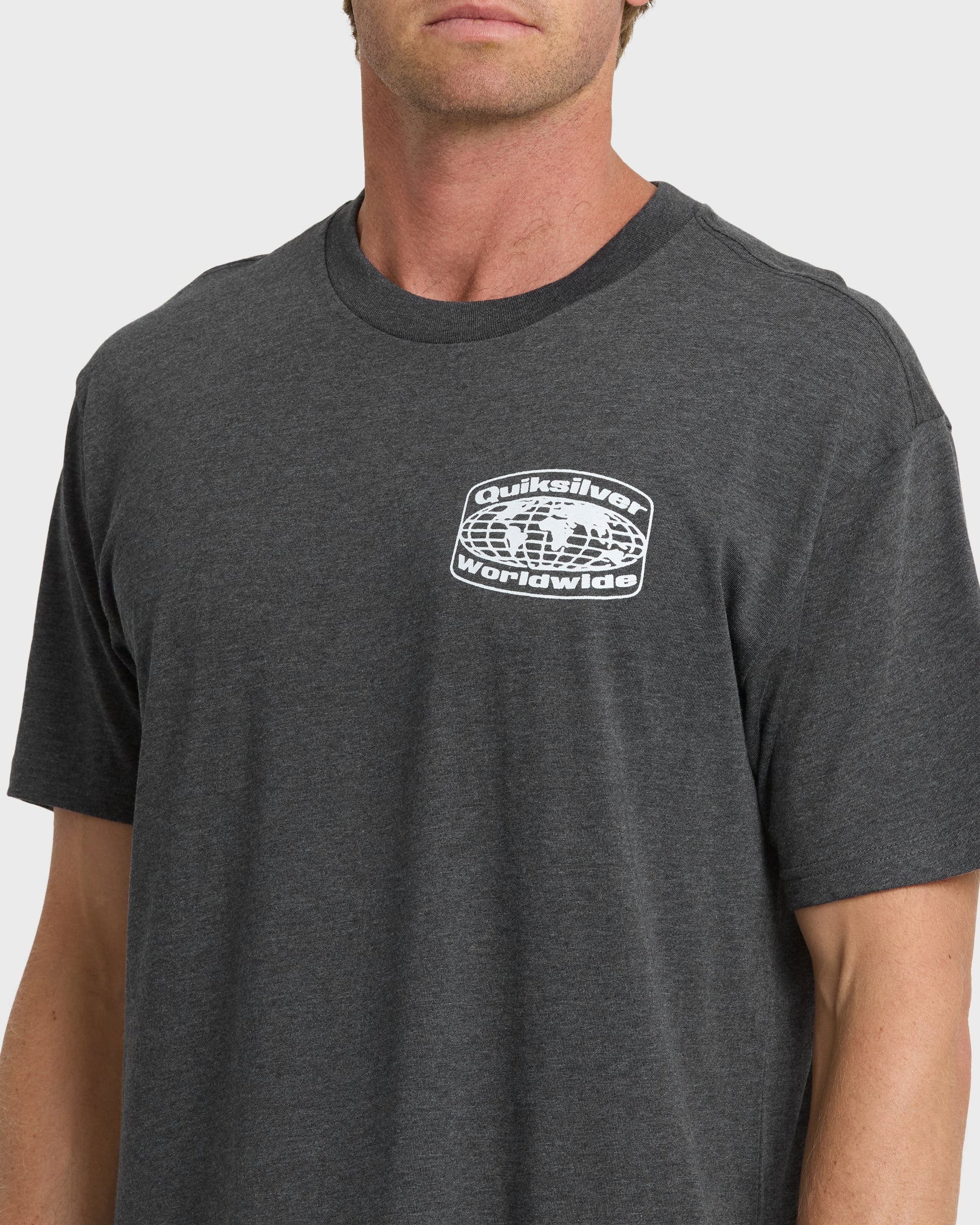 Quick Silver Global Local Classic T-shirt - Charcoal Heather