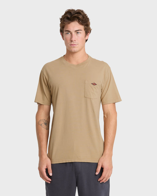 Quick Silver Saltwater Pocket Tee - Elmwood
