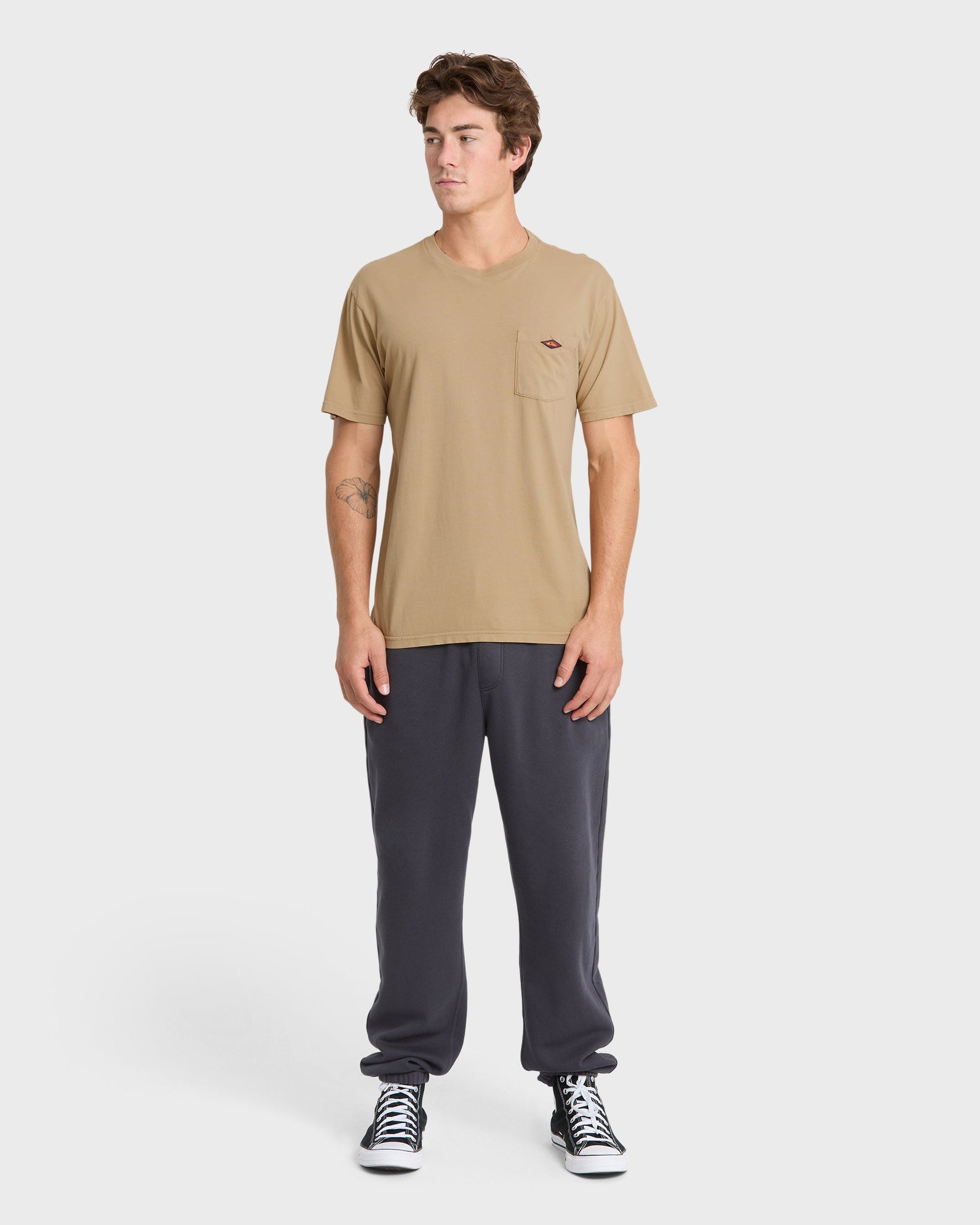 Quick Silver Saltwater Pocket Tee - Elmwood