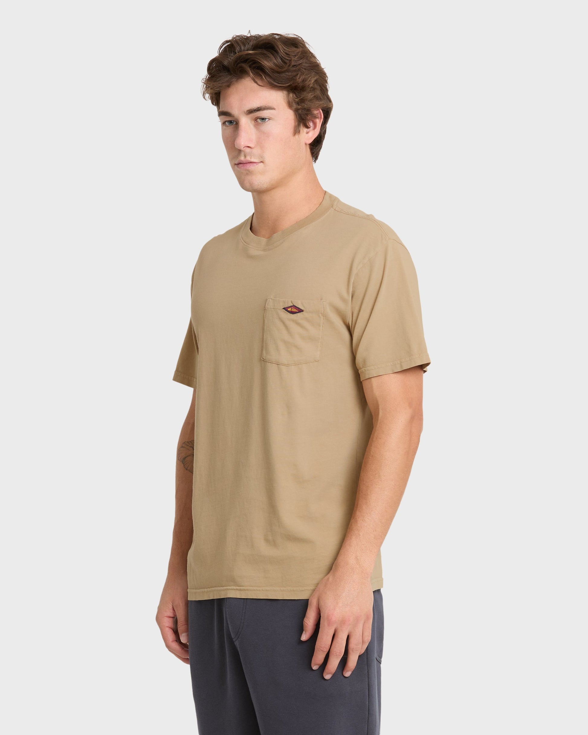 Quick Silver Saltwater Pocket Tee - Elmwood