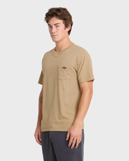 Quick Silver Saltwater Pocket Tee - Elmwood