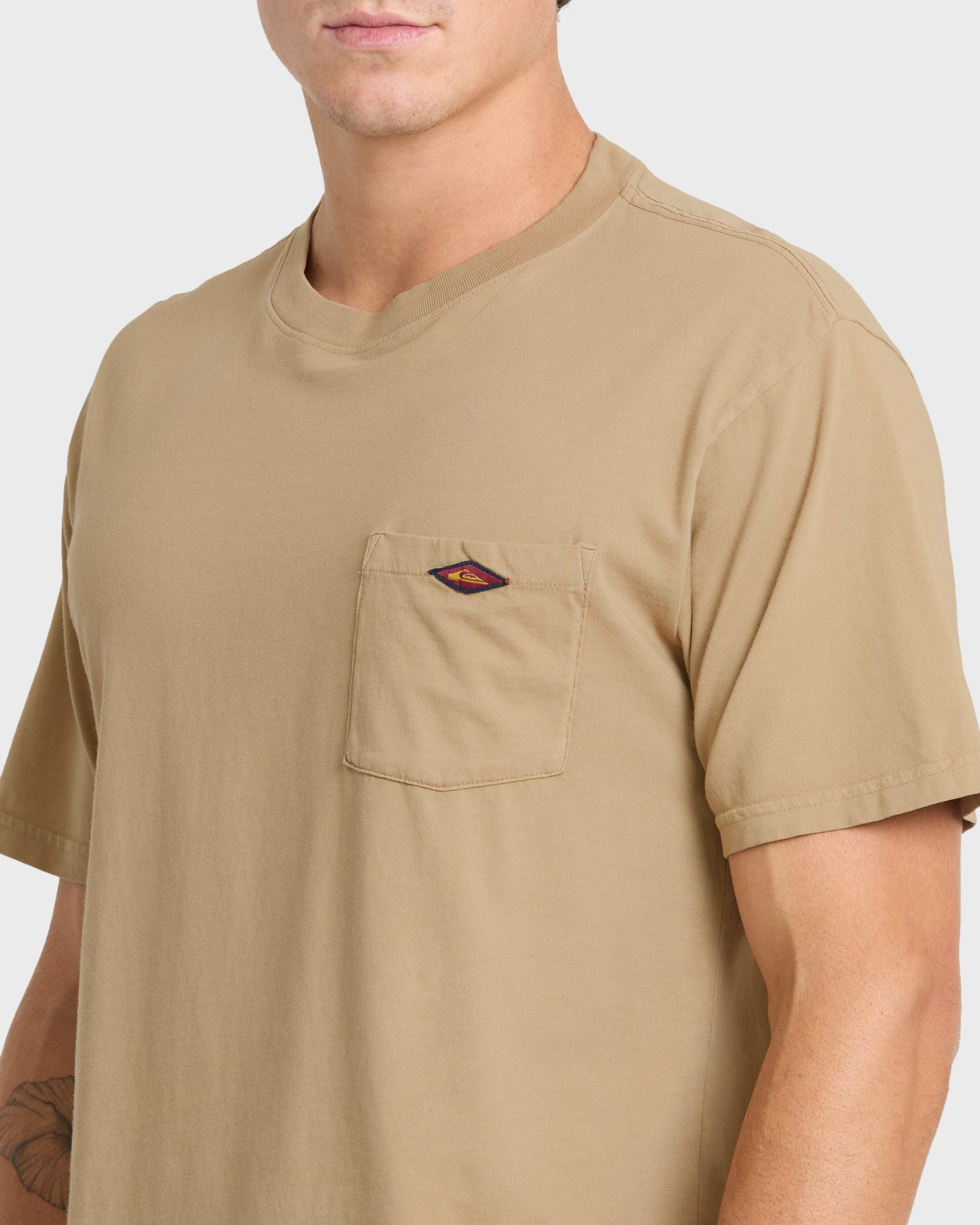 Quick Silver Saltwater Pocket Tee - Elmwood