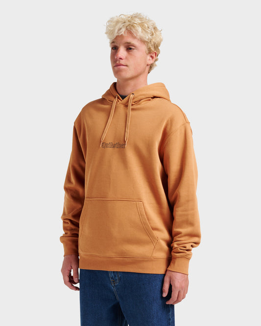 Quick Silver Graphic Hoodie - Almond