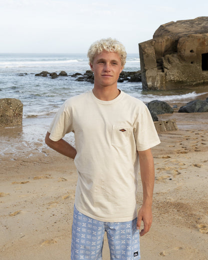 Quick Silver Saltwater Pocket Tee - Moonstruck