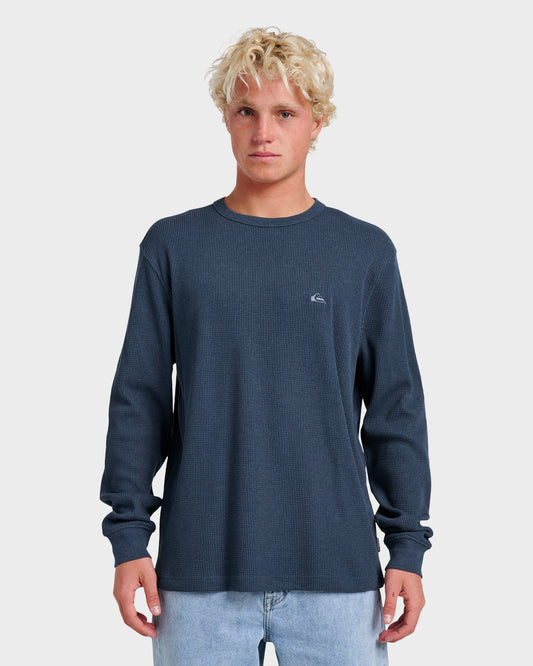 Quick Silver Nelson Long Sleeve Thermal Top - Sargasso Sea