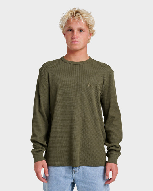 Quick Silver Nelson Long Sleeve Thermal Top - Grape Leaf