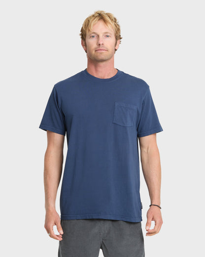 Quick Silver Saltwater Pocket Tee - Navy