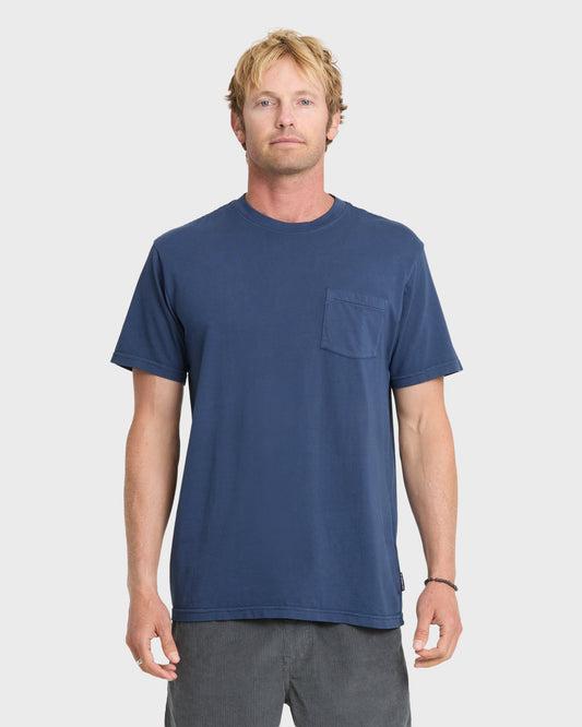 Quick Silver Saltwater Pocket Tee - Navy