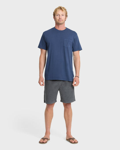 Quick Silver Saltwater Pocket Tee - Navy