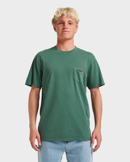 Quick Silver Saltwater Pocket Tee - Trekking Green