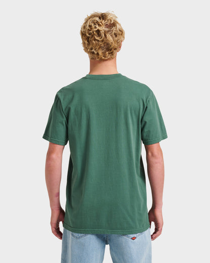 Quick Silver Saltwater Pocket Tee - Trekking Green