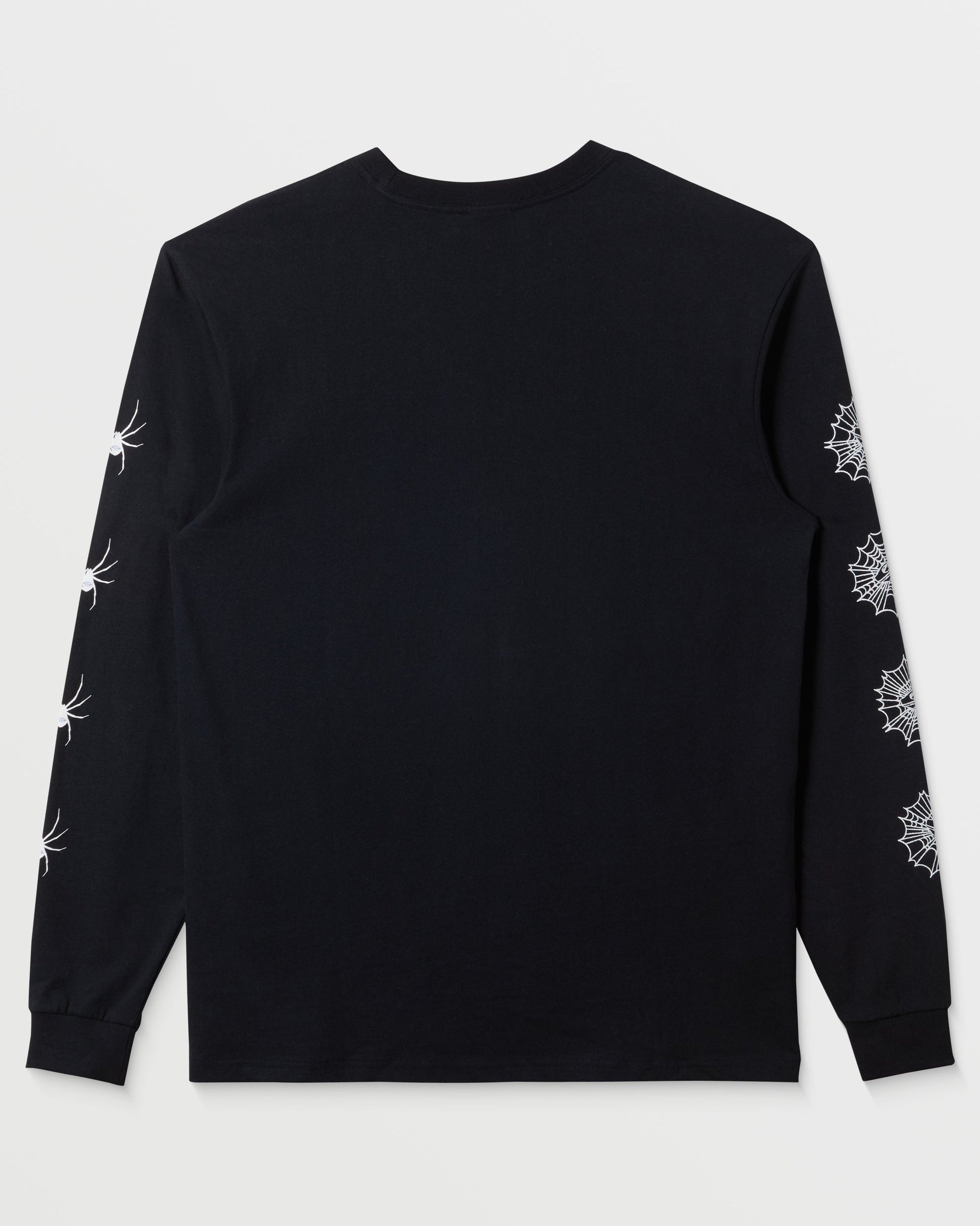 Quick Silver Webbed Long Sleeve T-Shirt - Black