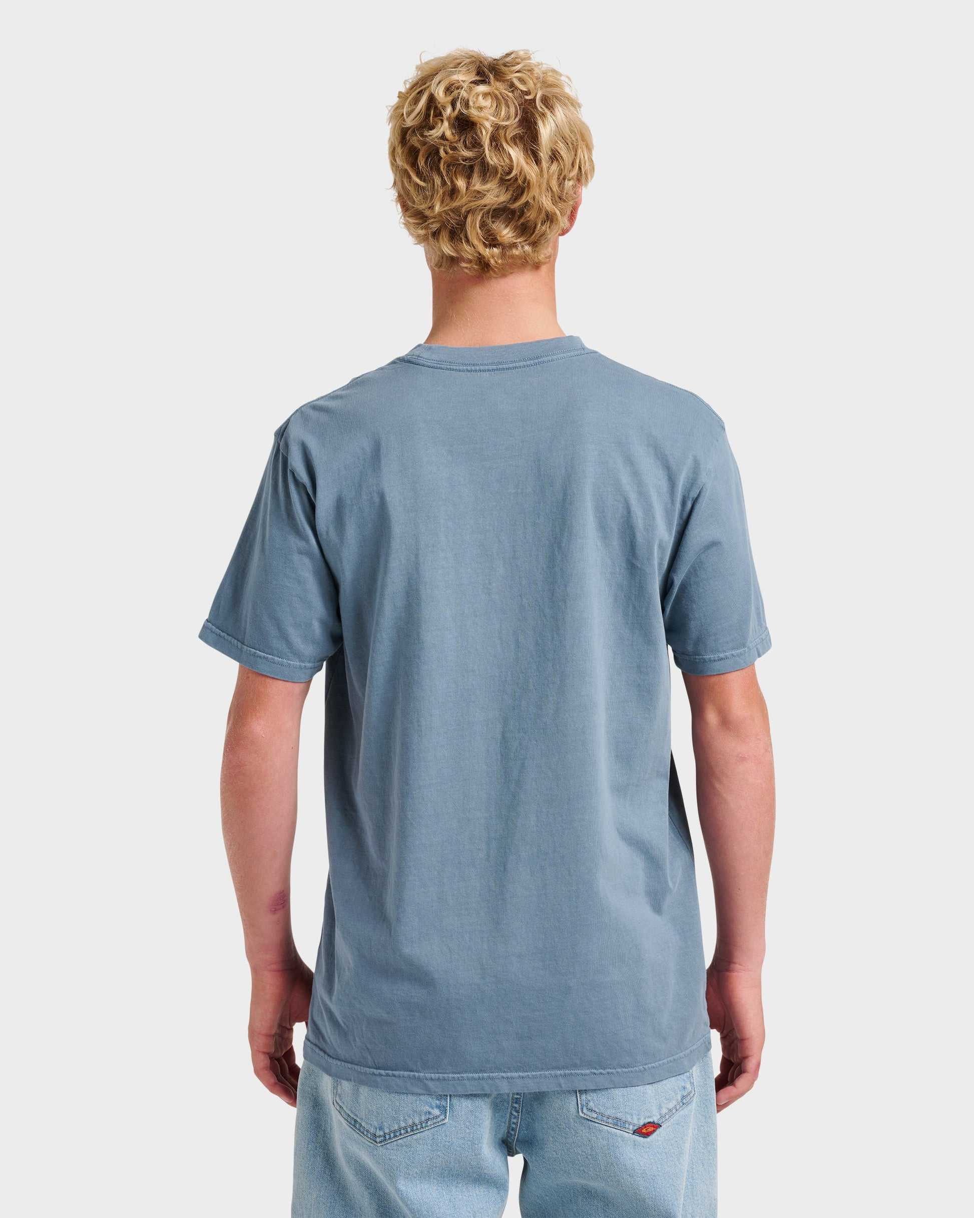 Quick Silver Saltwater Pocket Tee - China Blue