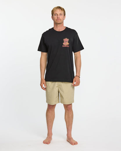 Quick Silver 808 Represent Classic T-shirt - Black