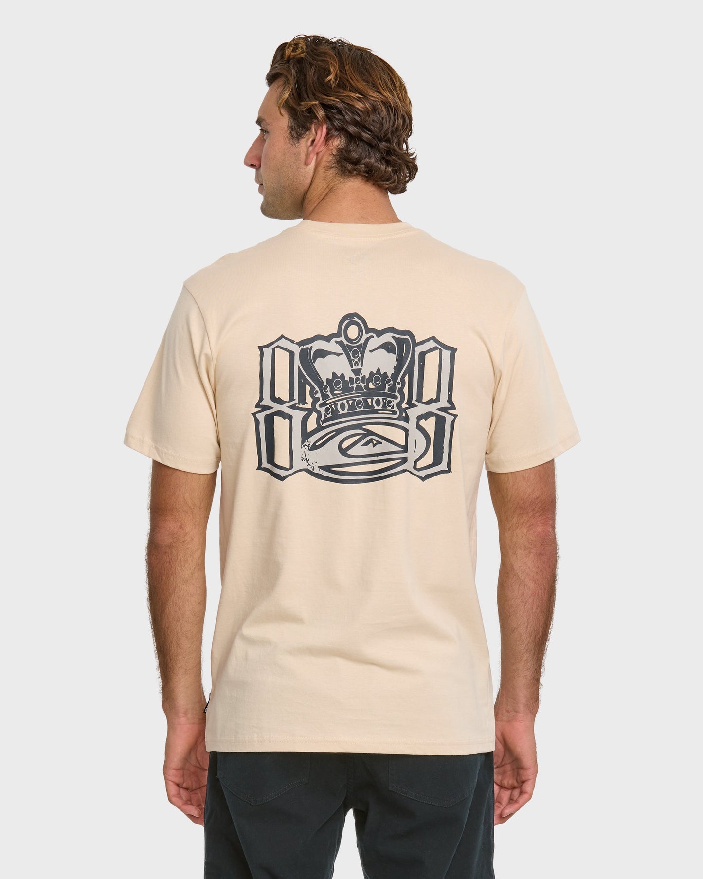 Quick Silver 808 Represent Classic T-shirt - Fog