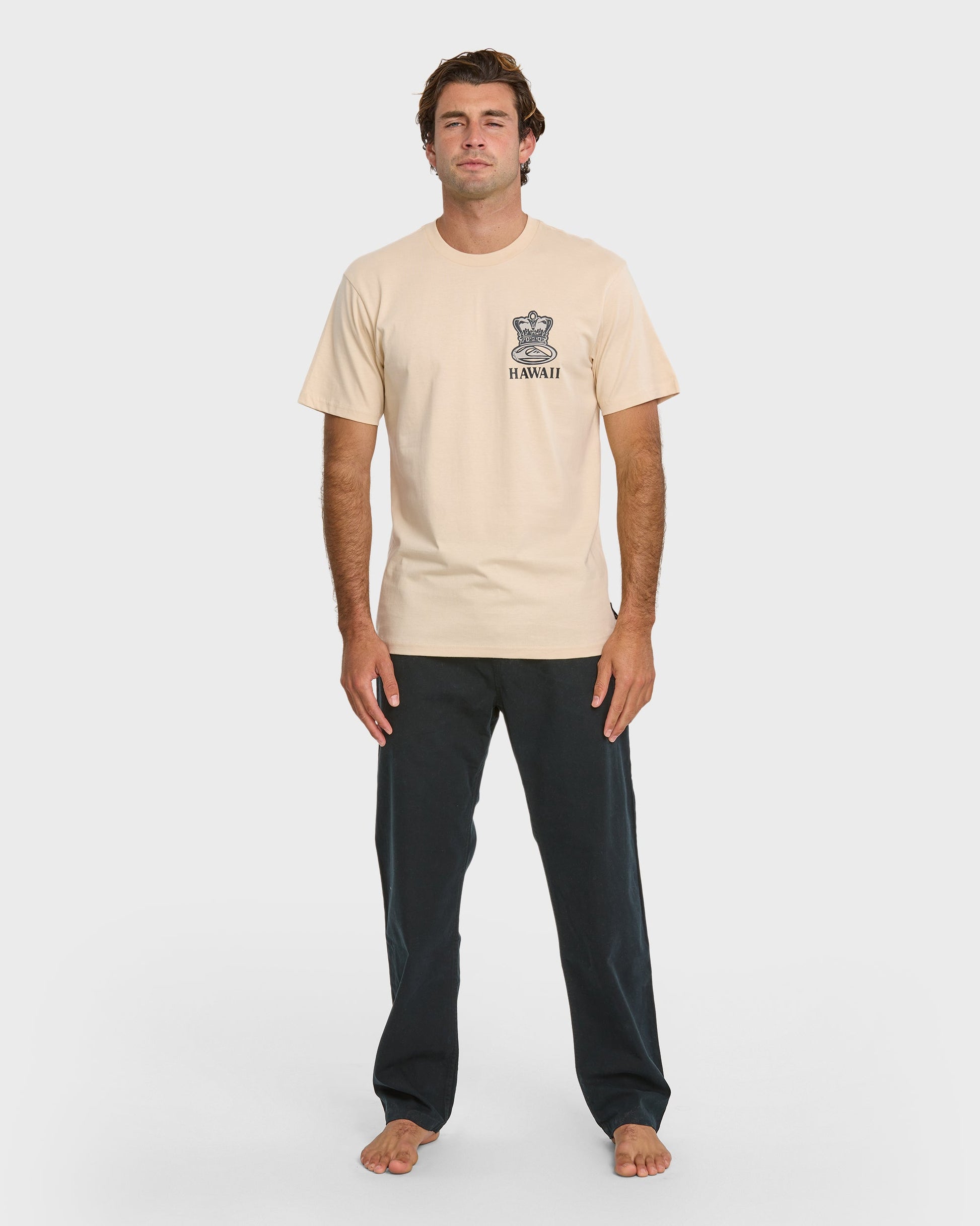 Quick Silver 808 Represent Classic T-shirt - Fog