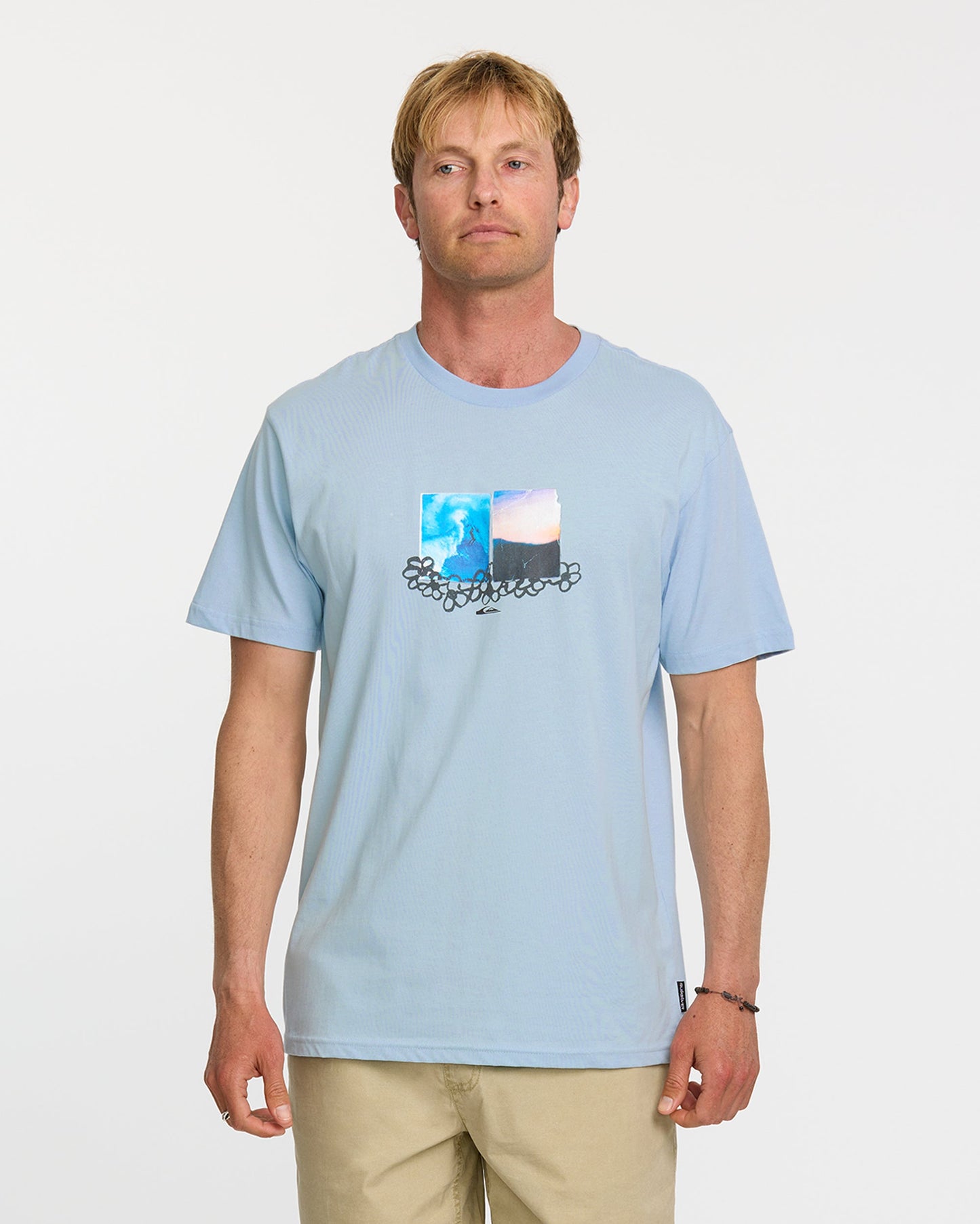 Quick Silver Blue Baloon Classic T-shirt - Skyway